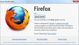 דפדפן מוזילה פירפוקס 6 Firefox